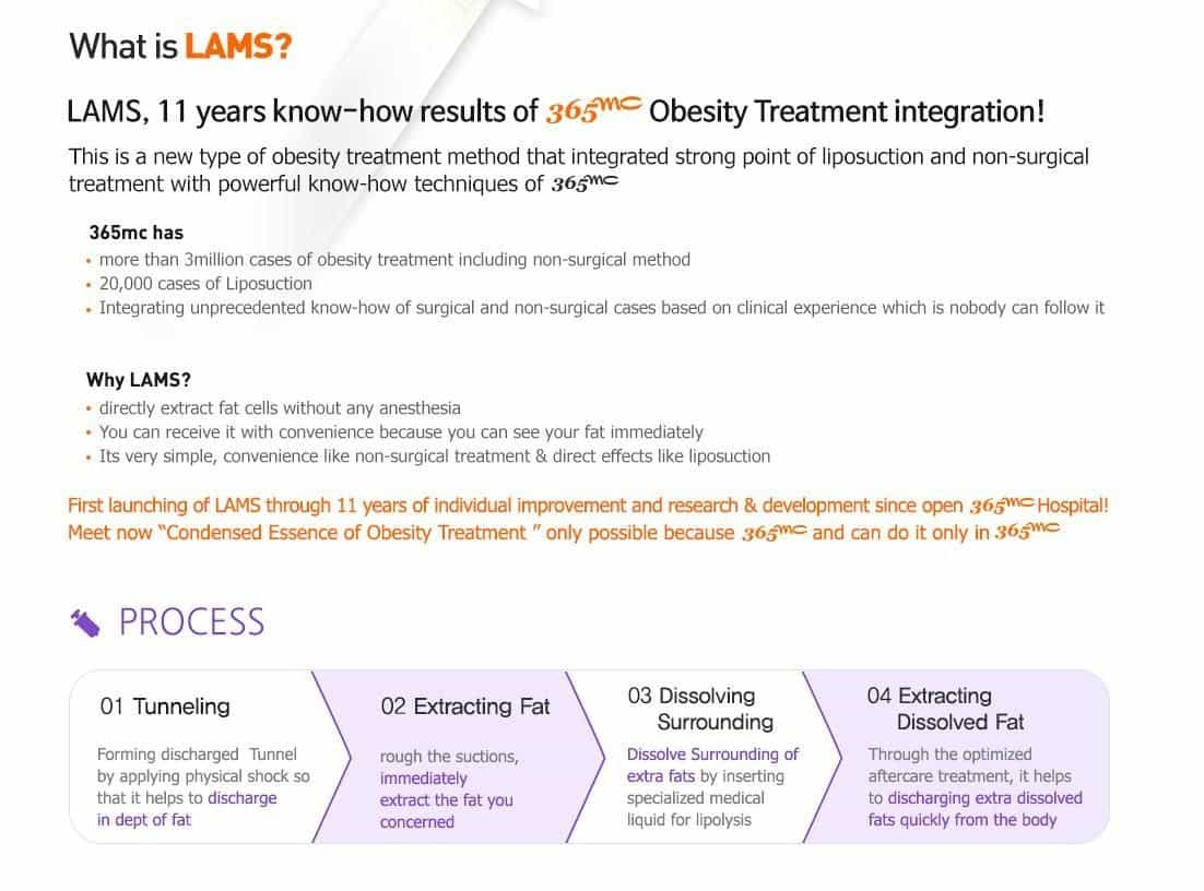 Local Anesthetic Minimal-invasive lipo-Suction South Korea